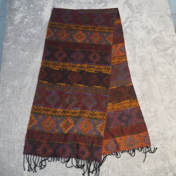 Wilsons 100% Acrylic Scarf 62" long plus 4" fringes by 15" Made in Italy - Picture 5 of 7